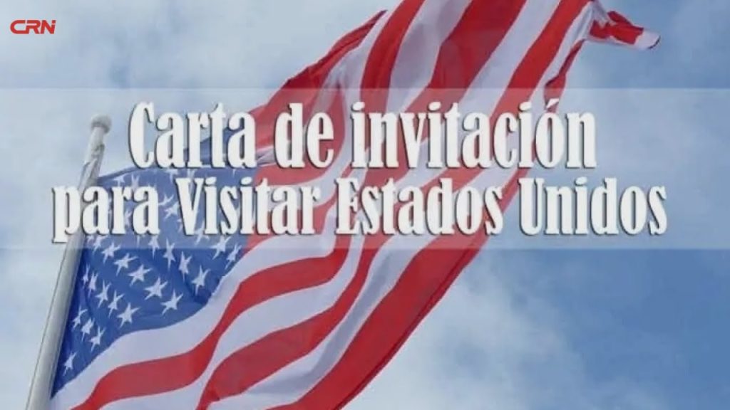 carta de invitacion para visa